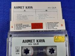 AHMET KAYA AN GELİR MÜZİK KASET   ( 1987  - TAÇ PLAK )