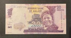 MALAWİ 20 KWACHA 2020 ÇİL