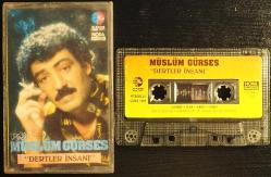 MÜSLÜM GÜRSES DERTLER İNSANI KASET KAĞIT BASKI  (DEPO MALIDIR , DENENMEMİŞTİR HALİYLE)