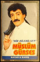 MÜSLÜM GÜRSES BİR BİLEBİLSEN KASET  (DEPO MALIDIR , DENENMEMİŞTİR HALİYLE)