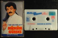 MÜSLÜM GÜRSES BİR BİLEBİLSEN KASET  (DEPO MALIDIR , DENENMEMİŞTİR HALİYLE)
