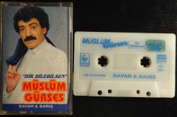 MÜSLÜM GÜRSES BİR BİLEBİLSEN KASET  (DEPO MALIDIR , DENENMEMİŞTİR HALİYLE)