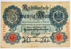 Almanya Asırlık Banknot 100 Mark.. ((1914))