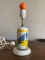 Vintage Yedigün Portakallı İçecek  Abajur