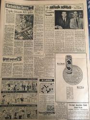 YENİ SABAH GAZETESİ 13 MART 1959 YIL :21 SAYI :7194--Suriye ye sekiz bin Irak lı asi iltica etti --Eyüp Camii dün ibadete açıldı ---Kandemir in duruşmasına devam edildi --Marmara  vapuru  Kıbrıs ta tezahüratla karşılandı --Devesiyle gelen misafiri öldürdü ---Yarım milyon liralık mirasa  seyirci kalıyor --Elektriğe zam miktarı henüz belli değil ---Hüseyin Şahin CHP den istifa etti ---Gençlik Tiyatrosu :Siyavuşgil --İstanbul Rehberi ---Şiddetli fırtına ,deniz kazalarına sebep oldu ---Antrenör Remondini Milli Futbolcuları Formsuz Buluyor --Beşiktaş Kongresi için üç grup mücadele ediyor --Milli lig de dördüncü hafta ---Ankara ve İzmir  takımları yarına hazır ---Gençler Şampiyonasına 17 millet iştirak ediyor --Sadri ile Kaya grubu birleşti --Vefa Kongresi 29 Mart ta ---Son ihtilalde yalnız Musul da 2000 kişinin öldüğü dün de  12 subayın kurşuna dizildiği bildiriyor --