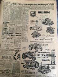 YENİ SABAH GAZETESİ 13 MART 1959 YIL :21 SAYI :7194--Suriye ye sekiz bin Irak lı asi iltica etti --Eyüp Camii dün ibadete açıldı ---Kandemir in duruşmasına devam edildi --Marmara  vapuru  Kıbrıs ta tezahüratla karşılandı --Devesiyle gelen misafiri öldürdü ---Yarım milyon liralık mirasa  seyirci kalıyor --Elektriğe zam miktarı henüz belli değil ---Hüseyin Şahin CHP den istifa etti ---Gençlik Tiyatrosu :Siyavuşgil --İstanbul Rehberi ---Şiddetli fırtına ,deniz kazalarına sebep oldu ---Antrenör Remondini Milli Futbolcuları Formsuz Buluyor --Beşiktaş Kongresi için üç grup mücadele ediyor --Milli lig de dördüncü hafta ---Ankara ve İzmir  takımları yarına hazır ---Gençler Şampiyonasına 17 millet iştirak ediyor --Sadri ile Kaya grubu birleşti --Vefa Kongresi 29 Mart ta ---Son ihtilalde yalnız Musul da 2000 kişinin öldüğü dün de  12 subayın kurşuna dizildiği bildiriyor --