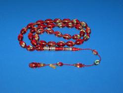 **(58)** MURAT US YAPIMI İMAMESİ GÜMÜŞ İŞÇİLİKLİ HARİKA BİR SIKMA TESBİH