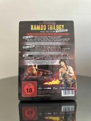 Rambo Trilogy  Limited Özel Baskı Steelbook DVD 3 Film 6 Disk (Filmler Türkçe Altyazılı)
