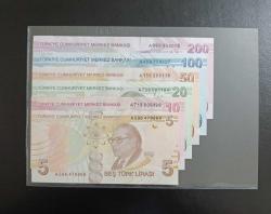 9.EMİSYON A SERİSİ PARA SETİ ÇİL KONDİSYONDA