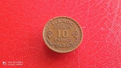 FAS 10 FRANK 1371-1952 (FRANSA HİMAYESİ)