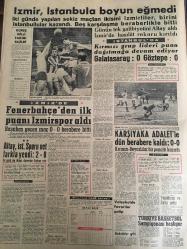 YENİ SABAH GAZETESİ 2 MART 1959 YIL :21 SAYI :7183---İktidar ve Muhalefet ,dün Kıbrıs mevzuunda çalıştı --Ş.Günaltay ,Başvekile bizi birlik kurtarır dedi --Küçük ve Denktaş a tam salahiyet verildi ---Makarios Kıbrıs da tezahüratla karşılandı ---İzmit faciası kuranları  hazin bir törenle  anıldı ---Kıbrıslı Türklerin İktisadi kalkınması için çareler aranıyor ---20 Yıllık şoför  ilk kazasında bir kadını  ezdi --Köprünün asrarı :Siyavuşgil ---Sinemalar : Atlas :Yuvaya Dönüş ,Emek :Eddie Kalpazanlara Karşı ,Taksim :İhtiras Rüzgarları ---Türkiye ,hayat pahalılığından  dünya birinciliğine namzet --Moskova da ki müzakereler hararetleniyor ---Rusya Pakistan ı tehdit ediyor ---Bir inşaat kalfası ezilerek öldü ---İzmir ,İstanbul boyun eğmedi ---Galatasaray :0-Göztepe :0---Fenerbahçe den ilk puanı İzmir spor aldı --Altay ,İst.Sporu net farkla yendi :2-0--Karşıyaka Adalet le dün berabere  kaldı :0-0---Türkiye Basketbol Şampiyonası Başlıyor --