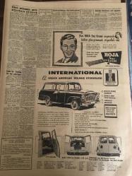 YENİ SABAH GAZETESİ 3 MART 1959 YIL :21 SAYI :7184---İnönü dün Menderes i evinde ziyaret etti : İki lider beraber  yemek yediler ve uzun müddet görüştüler ---Belediye Meclisinde Dünkü Zam Yağmuru ---F.Küçük ve Makarios  Vali Foot la görüştü --İstanbul Nüfusunun yarısı sıhhi olmayan meskenlerde  yaşıyor ---Bir çok memur dün zamlı maaş alamadı ---Gnl Kasım ,Irak yakında büyük bir  inkılaba sahne olacak diyor ---Yaraladığı  adamı ameliyathane de ölümle  tehdit etti ---Ankara da korkunç bir cinayet işlendi --Saat kaçakçılığı :Siyavuşgil --İstanbul Rehberi ---Rusya Hariciye  Vekilleri Konferansını Kabul Etti --Trafik sigortası değişiyor ---Karşıyaka Ergun a 40.000 lira teklif etti --Galatasaray ve Fenerbahçe  rakiplerini yendiler --Milli güreşçilerimiz dün tavla yüzünden döğüştü --Milli lig takımları  gelecek yıl mahalli lige katılmayacak ---Karagümrük ile Vefa Ankara ya gidiyor --Londra da ki yaralılar  iyileşiyor --Kıbrıs anlaşması  yarın müzakere edilecek --Bir topçu uçağı düştü ---