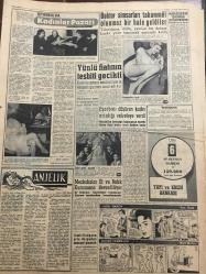 YENİ SABAH GAZETESİ 13 OCAK 1958 YIL :20 SAYI :6775--Eisenhower Başvekiller Konferansını Kabul Etti --Kıbrıs da 120 bin nüfusla bir Türk devleti kurulabilir: Ankara  da davasının tahlilini yapan Erim i İngiltere  muhtariyet  yolu ile vakit kazanmaya çalışıyor  dedi ---Vali Tarhan dün velilerle görüştü ---Kadınlar dün parti kurmak için toplandı ---Hür.P.hemen her gün bir toplantı yapacak ---Okul doktorlarının ücreti arttırılmadı ---İlk devre kok tevziinde 7000 ton kömür tasarruf edildi --İstanbul Rehberi ---Doktor simsarları tahammül  olunmaz bir hale geldiler --Yünlü Fiyatının tespiti gecikti ---Mezbahalar Et ve Balık Kurumuna Devrediliyor ---Fenerbahçe ,Beykoz u ikinci devrede yendi :2-0--Galatasaray K.Gümrük ü 1-0 mağlup edebildi ---Yeni Sendikalar Kanunu Tasarısı Hazırlanıyor --Kadillak Mehmet dün yakalandı --Kıbrıs Valisi Ada da büyük bir hüsnüniyet mevcut diyor ---