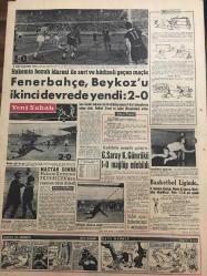 YENİ SABAH GAZETESİ 13 OCAK 1958 YIL :20 SAYI :6775--Eisenhower Başvekiller Konferansını Kabul Etti --Kıbrıs da 120 bin nüfusla bir Türk devleti kurulabilir: Ankara  da davasının tahlilini yapan Erim i İngiltere  muhtariyet  yolu ile vakit kazanmaya çalışıyor  dedi ---Vali Tarhan dün velilerle görüştü ---Kadınlar dün parti kurmak için toplandı ---Hür.P.hemen her gün bir toplantı yapacak ---Okul doktorlarının ücreti arttırılmadı ---İlk devre kok tevziinde 7000 ton kömür tasarruf edildi --İstanbul Rehberi ---Doktor simsarları tahammül  olunmaz bir hale geldiler --Yünlü Fiyatının tespiti gecikti ---Mezbahalar Et ve Balık Kurumuna Devrediliyor ---Fenerbahçe ,Beykoz u ikinci devrede yendi :2-0--Galatasaray K.Gümrük ü 1-0 mağlup edebildi ---Yeni Sendikalar Kanunu Tasarısı Hazırlanıyor --Kadillak Mehmet dün yakalandı --Kıbrıs Valisi Ada da büyük bir hüsnüniyet mevcut diyor ---