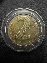 Bulgaristan 2 leva 2015
