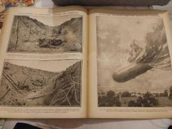 1. DÜNYA SAVAŞI DÖNEMİ - LE PAYS DE FRANCE DERGİSİ - 17 HAZİRAN 1915 -  ZEPLİN - HARİTA - SAVAŞ CEPHESİ FOTOĞRAF GÖRSELLİ