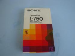 SONY L-750 Dynamicron BETA ( SIFIR ) BOŞ VİDEO KASET - AMBALAJINDA - Made JAPAN