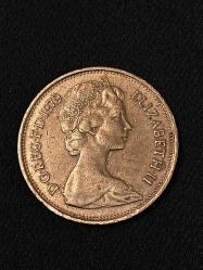 1979 ingiltere Elizabeth 2 new pence bronz madeni para ÇT