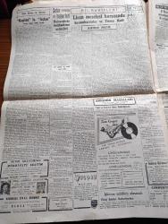 Cumhuriyet Gazetesi - 5 Temmuz 1948 - Miskalle Verilen Haklar Köşe Yazısı - Türk Amerikan İktisadi Anlaşması Dün İmzalandı - Kremlinde de İhtilaflar Nihayet Başgösterdi - Hikmet Bayur Millet Partisi Lideri Seçildi - Seçim Kanunu Tasarısı - İstanbul Üniversitesinin 500. Yıldönümü - Olimpiyatlara Gidecek Kafile Tespit Edildi - Türk Güreşine İlaveler Yazan İsmail Habib Sevük - Bakırköy Panaroma Bahçesinde İsmail Dümbüllü Tiyatrosu Ve Müzeyyen Senar Işıl - Ramazanda Pide İmaline Müsaade Edildi -  Nasıl Yazmalı Yazan Burhan Felek Köşe Yazısı - Amerika'da Komünist Aleyhtarı Bir İşçi Birliği Kuruluyor - Çapamarka - Derman Ağrı Kesici - Otokar - Bugünkü Radyo Programı - Armstrong Lastikleri - Philips Floresan