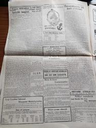 Cumhuriyet Gazetesi - 5 Temmuz 1948 - Miskalle Verilen Haklar Köşe Yazısı - Türk Amerikan İktisadi Anlaşması Dün İmzalandı - Kremlinde de İhtilaflar Nihayet Başgösterdi - Hikmet Bayur Millet Partisi Lideri Seçildi - Seçim Kanunu Tasarısı - İstanbul Üniversitesinin 500. Yıldönümü - Olimpiyatlara Gidecek Kafile Tespit Edildi - Türk Güreşine İlaveler Yazan İsmail Habib Sevük - Bakırköy Panaroma Bahçesinde İsmail Dümbüllü Tiyatrosu Ve Müzeyyen Senar Işıl - Ramazanda Pide İmaline Müsaade Edildi -  Nasıl Yazmalı Yazan Burhan Felek Köşe Yazısı - Amerika'da Komünist Aleyhtarı Bir İşçi Birliği Kuruluyor - Çapamarka - Derman Ağrı Kesici - Otokar - Bugünkü Radyo Programı - Armstrong Lastikleri - Philips Floresan