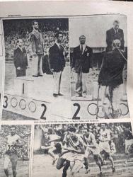 Cumhuriyet Gazetesi - 12 Ağustos 1948 - Bir Hastalık Yazan Nadir Nadi Köşe Yazısı - Celal Bayar Biga'da Vergilerin Ağırlığından Bahsetti - İki Grekoromen Dünya Şampiyonumuz Mersinli Ahmed Ve Mehmet Oktav Olimpiyatlarda Şeref Kürsüsünde Fotoğraf - Şevki Koru Maratonda Niçin 20. Geldi - Aslan Güreşçilerimiz Bayram Sabahı Cumhuriyet Yazarlarıyla Lokum Yerken Fotoğraf - Askeri Kurs Gören Üniversiteli Kızlar Fotoğraf - Londra Olimpiyatları Şampiyonları İçin Lütfi Kırdar Birer Ev Temin Edilecek Dedi - Jale Günay'ın Mektubu - İsmail Dümbüllü Tiyatrosu Yarın Bağlarbaşı Çırağanda - Dar Yol Yazan Peride Celal Yazı Dizisi - Necmettin Sadak'ın Hastalığı - 1948 1949 Mükafatı Atatürk'e Ait Bir Hatıra - Rudge Bisiklet - Bugünkü Radyo Programı - Bulmaca - Cumhuriyet Olimpiyat Resimleri -  Grekoromende İki İkincimiz Kenan Olcay Ve Muhlis Tayfur Şeref Kürsüsünde Fotoğraf