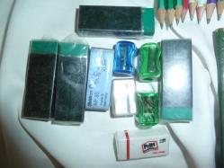 AHŞAP KURŞUN KALEM 100 ADET+4 KALEMTRAŞ+6 ADET FABER PELİKAN PRİTT SİLGİ HEPSİ FİYATA DAHİL HEPSİ SIFIR