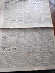 Cumhuriyet Gazetesi - 16 Ağustos 1948 - Deniz Ulaştırma İşlerimizin Islahı Yazan Abidin Daver Köşe Yazısı - Rusya Doğu Avrupa'da Tekrar Harekete Geçiyor - Pragda Kadınların Komünizm Aleyhinde Yaptıkları Nümayiş Fotoğraf - Moskova'da Bugün Yeni Bir Toplantı Daha Yapılıyor - Olimpiyatları 1,5 Milyon Kişi Seyretti - Yabancı Takımlar İngiltere'de 300 Ton Yiyecek Bıraktılar - Millet Partisi Fahri Başkanı Mareşal Fevzi Çakmak Demokrat Partiyi Muvazaa İle İtham Ediyor - Türk Armatörlere Verilecek Haklar - Demokrat Partililerin Yeni Mitingi - Röntgen Filmi Bollaşıyor - Müstakil Hindistan Ve Pakistan Devletleri Yazan Ömer Rıza Doğrul - Dar Yol Yazan Peride Celal Yazı Dizisi - 13 Sene Sonra Yazan Burhan Felek Köşe Yazısı - 1948 1949 Yunus Nadi Mükafatı Atatürk'e Ait Bir Hatıra - Perihan Altındağ Sözeri Müzeyyen Senar Işıl Ve Zehra Bilir Yenikapı M. Çakır Gazinosunda - Tarihten Meraklı Sahifeler Yazan Hamdi Varoğlu - Bugünkü Radyo Programı - Bulmaca - Çapamarka - U. S. Royal Traktör Lastiği