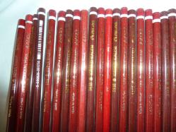 KIRMIZI KURŞUN KALEM USTA TAMİRCİ KALEMİ 48 ADET+3 KALEMTRAŞ+4 ADET FABER SİLGİ HEPSİ FİYATA DAHİL HEPSİ SIFIR