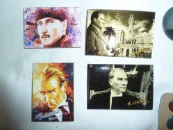 ATATÜRK ROZET ve MAGNET KOLEKSİYONU 27 ADET