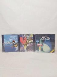 KOMŞUM TOTORO - GÖKTEKİ KALE - KÜÇÜK CADI KİKİ - HAYAO MIYAZAKI - 6 VCD - KİTAPÇIKLI
