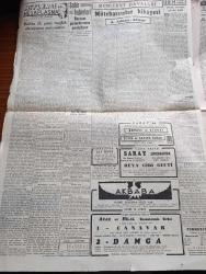 Cumhuriyet Gazetesi - 15 Aralık 1948 - İktidarda İhtisasa Dair Yazan Profesör Fahrettin Kerim Gökay Köşe Yazısı - Dışişleri Bakanı Necmettin Sadak'ın Seyahat İntibaları - İngilterenin Savunmaya Sistemi Tenkid Ediliyor - İstanbul'da Et İşinin Tanzimi - Solcu Talebelerin Dünkü Duruşması - İrfan Günay - Yusuf Ziya Sal - Nazım Hikmet - - Karaborsadaki Maç Biletleri - Bulgar Uçağındaki Cinayet Suçluları Beraat Ettiler - Hitler İle Hesaplaşma Yazan Dr. Schacht Yazı Dizisi - İstanbul Muallimler Birliği Ve Paydos Piyesi - Yahya Kemal Beyatlı Ankara'ya Gitti - Rüya Gibi Geçti Yarın Akşam Saray Sinemasında - Sis Dağıldı Nakleden Hamdi Varoğlu Yazı Dizisi - Muhterem Şevket Adalana Ariza Yazan Burhan Felek Köşe Yazısı - İşkence Yapan Üç Jandarma Mahkum Oldu - Beni Bir Kaçak Yaptılar Alkazar Sinemasında - Bir Hizmetçi Kızın Hatıraları Milli Ve Alemdar Sinemalarında - Radyo Sanatkarı Mücip Argıman Columbia Plaklarında - Tablet Reosil Öksürük ve Bronşite Karşı - Hoover Elektrikli Çamaşır Makinesi