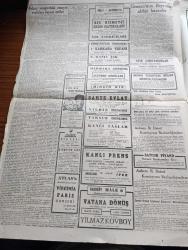 Cumhuriyet Gazetesi - 15 Aralık 1948 - İktidarda İhtisasa Dair Yazan Profesör Fahrettin Kerim Gökay Köşe Yazısı - Dışişleri Bakanı Necmettin Sadak'ın Seyahat İntibaları - İngilterenin Savunmaya Sistemi Tenkid Ediliyor - İstanbul'da Et İşinin Tanzimi - Solcu Talebelerin Dünkü Duruşması - İrfan Günay - Yusuf Ziya Sal - Nazım Hikmet - - Karaborsadaki Maç Biletleri - Bulgar Uçağındaki Cinayet Suçluları Beraat Ettiler - Hitler İle Hesaplaşma Yazan Dr. Schacht Yazı Dizisi - İstanbul Muallimler Birliği Ve Paydos Piyesi - Yahya Kemal Beyatlı Ankara'ya Gitti - Rüya Gibi Geçti Yarın Akşam Saray Sinemasında - Sis Dağıldı Nakleden Hamdi Varoğlu Yazı Dizisi - Muhterem Şevket Adalana Ariza Yazan Burhan Felek Köşe Yazısı - İşkence Yapan Üç Jandarma Mahkum Oldu - Beni Bir Kaçak Yaptılar Alkazar Sinemasında - Bir Hizmetçi Kızın Hatıraları Milli Ve Alemdar Sinemalarında - Radyo Sanatkarı Mücip Argıman Columbia Plaklarında - Tablet Reosil Öksürük ve Bronşite Karşı - Hoover Elektrikli Çamaşır Makinesi