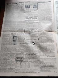 Cumhuriyet Gazetesi - 8 Nisan 1949 - Gelir Vergisi Kanunu Görüşülürken Yazanlar Abidin Daver Köşe Yazısı - Yeni Seçim Kanunu Hazırlığında İkinci Safha - Yeni Bir Harpte Atom Bombası Kullanılacak - Atlantik Paktının İmza Törenine Aid Biri Resim - Albay Zaim Büyük Suriye'deki Bahsetti - Muzaffer Güreşçilerimiz Dün Yeşilköy Hava Meydanında Fotoğraf - Gelir Vergisi Yabancılar Hakkındaki Maddelerin Müzakeresi Mecliste Tartışmalı Oldu - Amerika Yollarımız İçin Yardımını Arttıracak - Stalin'le Molotof Arasında Benzerlikler Yazan Viktor Kravçenko - Ermeni Patrikhanesinde Anlaşmazlık Devam Ediyor - Vatan ve Aşk Yazan Graham Greene Yazı işleri - Kaşığın Sapı Yazan Burhan Felek Köşe Yazısı - Hamdullah Suphi Tanrıöver İzmir'de - Coşkun Kardeşler Ve Semiha Coşar Ve Ferdi Tayfur Eyüp Şafak Sinemasında - Gönülden Yaralılar Taksim Sinemasında - Bugünkü Radyo Programı - Bulmaca - Philips Radyogramofon