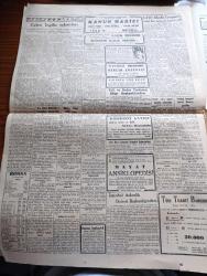 Cumhuriyet Gazetesi - 18 Mayıs 1949 - Politika Tekniği Yazan Nadir Nadi Köşe Yazısı - Ara Seçimlere Girme İşinden Çıkan Tartışma - Celal Bayar Samsun'da Da Seçimlerden Bahsetti - Demokrat Partiye Yeni Bir Cevap - Türkiye İtalya Milli Maçı - CHP Meclis Grubunda Eski Bir Mesele Tazelendi - Sabahaddin Ali Davası Ali Ertekin Cezaevine Sevkedilirken Fotoğraf - Memleketimize Gelecek Meşhur İngiliz Takımı Charlton Fotoğraf - Talim Gören Pilotlarımız Fotoğraf - Pahalı Satış Yapacak Esnafla Mücadele - 19 Mayıs Gençlik Bayramı Sebebiyle İnönü Ve Fenerbahçe Stadında Spor Gösterileri - İstanbul'da 71 İçkili Yer Kapatılacak - Vatan Ve Aşk Yazan Graham Greene Yazı Dizisi - Dini Siyaseten Karıştırmamak Gerek Yazan Ömer Rıza Doğrul Köşe Yazısı - 23 Nisan Filmi New York'ta Gösterildi - Galatasaray Lisesi Futbol Şampiyonu Oldu - Suaz Badana Boyaları - Bugünkü Radyo Programı - Büyük Baklacıoğlu Erzak Pazarı - Royal Radyo Pil Bataryaları - Büyükadada Splendit Palas Oteli 2 Haziran Perşembe Günü Açılacak