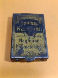 K17----SPULEN CASTCHEN 1920'LER TENEKE DİKİŞ İPLİĞİ KUTUSU
