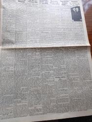 Cumhuriyet Gazetesi - 24  Mart 1941 - Bir Seyahatin Hikayesi Yazan Yunus Nadi Köşe - İstanbul Üniversitesi Rektörü Cemil Bilsel'in Mühim Nutku - Beşiktaş Fenerbahçe'yi 7 1 Yendi -  Galatasaray İstanbulspor'u 4 2 Yenmişlerdir - Japonya Hariciye Nazırı Matsuoka Moskova'da - Kiberonda Alman Kışlaları Tahrip Edildi - Birinci Hareket Ordusu Yazan Salahaddin Güngör Yazı Dizisi - Küçük Hikaye Uçurum Yazan Mükerrem Kamil Su -  Memlekette Tek Tip Ekmek Tatbikatı - Felsefe Ve Medeniyet Yazan Profesör M. Şekip Tunç - Kolaylık İstiyoruz Yazan Burhan Felek - Portre İki Esir Muharriri Lajos Zilahy - Fenerbahçe Beşiktaş Maçında Fenerbahçe Kalecisi Bir Kurtarış Yaparken Fotoğraf - Bahar Meleği Yarın Akşam Sümer Sinemasında - Şehir Tiyatrosu Komedi Kısmında Dadı - Singer Saatleri - Nevrozin - Türkiye Cumhuriyeti Ziraat Bankası - Senin Diş Macunu - Skandia Deniz ve Kara Mazotlu Motorlar Gelmiştir