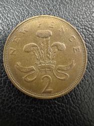 Birleşik Krallık İngiltere 2 New Pence 1971