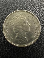 Birleşik Krallık İngiltere 5 Pence 1990