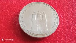 10 MARK 1989 J ALMANYA - HAMBURG LİMANI HATIRASI