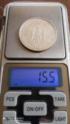 10 MARK 1989 J ALMANYA - HAMBURG LİMANI HATIRASI