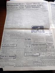 Cumhuriyet Gazetesi - 19 Haziran 1944 - Zafer Mi Barış Mı Yazan Nadir Nadi Köşe Yazısı - Cherbourg Yarımadası Tecrid Edildi - St. Lo Meydan Savaşı Dün Akşam Sona Erdi - Pilotsuz Uçaklar - Londra Semalarında Düşman Uçaklarını Arıyan Işıldaklar Fotoğraf - Gül Kupası Maçları ve Yüzme Müsabakası Fotoğraf - Mannerheim Hattı Yarıldı Kızılordu Viborg'a 28 Km. Yaklaştı - Toprak Kanunu - Ankara At Yarışları Bitti - Raşid Rıza Tiyatrosu - Bir Kürtaj Faciası Daha - Şirketi Hayriye Hissedarları Bugün Toplanıyor - Gelibolu Ortaokulunun Güzel Bir Müsameresi Fotoğraf - Sokaktan Gelen Kadın Yazan Esat Mahmut Karakurt Yazı Dizisi - Yeni Silahların Tesiri Yazan Ömer Rıza Doğrul Köşe Yazısı - Delikli Demir Ve Kabadayılık Yazan Burhan Felek Köşe Yazısı - Bugünkü Radyo Programı - Bulmaca - Uyuz Ve Deri Kaşıntılarını Dermoliv Geçirir - Armutlu Kaplıcaları Açıldı - Sadi Tek Tiyatrosu - Finlandiyada Yeni Bir Hükümet Kurulacağı Söyleniyor - Yugoslav Başvekili Mareşal Tito İle Görüştü