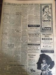 YENİ SABAH GAZETESİ 5 MAYIS 1959 YIL :21 SAYI :7245--İnönü nün gelişi dolayısıyla çıkan hadiselerin neşri yasak----Süphan a düşen uçak bugün bombalanıyor ---Yunus Emre törenleri sona erdi ----Irak ın büyük aşireti de Kasım a karşı silaha sarıldı --Eğridir de 300 ev yandı ---Bir jetimiz düştü pilot kurtuldu ---Caravelle e bindim :Siyavuşgil ----İstanbul Rehberi --Fazıl Küçük dün Ankara ya geldi --Süphan Dağı nasıl fethedildi --10 Aylık çocuğu öldüren iki katil dün yakalandı ---Tibet li mülteciler Hindistan ı bıktırdı ---Hayvancılığımız tehlikeye giriyor ---Don Murray Yıllarca Sonra Arzusuna Kavuştu ---Hollanda maçına değişik bir forvetle çıkacağız---S.Göreç gayemiz final grubuna kalmak diyor ---Beşiktaş bu yıl büyük transferde yapacak ---Karagümrük ve Vefa da kongre faaliyeti arttı --Kadıköy Moda ile birleşiyor ---Roma Olimpiyatlarına Resmen Davet Edildik --CHP meclis tahkikatı istiyor ---N.Erim Beynelmilel Devletler Hukuku Komisyonun Üyeliğine Seçildi --