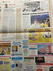 SABAH İSTANBUL GAZETESİ KADIKÖY YAKASI GAZETESİ - 4 Temmuz 1997 -erdal Bilallar-filiz Güler-ramazan Yazgan-şenol baştakar-eczaneler-önemli telefonlar-Film Sinemada İzlenir-seyran mobilya-Erdoğan Sezgin-Sadettin Tantan-Haydar Paşa‘nın kızları-Vatan caddesi-Boğaziçi Üniversitesi-Kültür eski Bakanı İsmail kahraman-Hisarüstü Hisar-çocuklarla etkili konuşma-ikili takım-değişen İstanbul’da değişmeyen Galatasaray-Akdeniz mutfağı Swiss Otel’de-Akpen-Özel toprak ilkokulu-doktor nükhet Tankurt-nur sifa merkezi-Tuncer Turan-İran kumburgaz‘da-Aydın nispette-secaattin güney