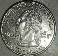 AMERİKA 2006  D   25 CENT ÇEYREK DOLAR  HATIRA  COLORADO