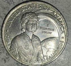 AMERİKA 2022  D    25 CENT ÇEYREK DOLAR  HATIRA  SALLY RIDE