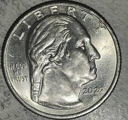 AMERİKA 2022 P      25 CENT ÇEYREK DOLAR  MAYA ANGELAOU