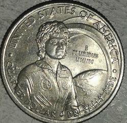 AMERİKA 2022 P      25 CENT ÇEYREK DOLAR  SALLY RIDE