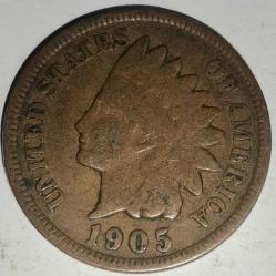 İNGİLTERE 1905  1 CENT