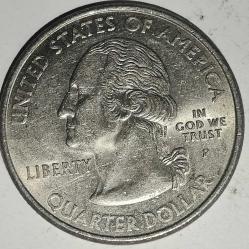 AMERİKA  2001 P   25 CENT ÇEYREK DOLAR    RHODE ISLAND