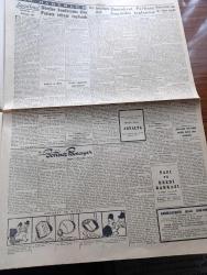 Cumhuriyet Gazetesi - 16 Haziran 1946 - Türk Denizciliğine Müjde Yazan Abidin Daver Köşe - Demokrat Parti'nin Bugünkü Toplantısı - Demokrat Parti Lideri Celal Bayar - İstanbul Üniversitesinde Bir Tören Yapıldı - Rektör Profesör Tevfik Sağlam Nutuk Söylüyor Fotoğraf - Polonya Ordusu Dün Yemin Etti - Çalışma Bakanı Sadi Irmak Bir Yılda Yapılanları Anlatıyor - Galatasaray Yunanlılarla Berabere Kaldılar Fotoğraf - Harbiye Futbol Takımı Mısırı Yendi - Doğuyu Tanıyalım Yazan İsmail Habib Sevük - Haftanın Şakaları Yazan Burhan Felek Köşe Yazısı - Toprak Kanununun Yıldönümü Kutlanıyor - Muvafakat Muhalefet Ve Vatan Hainliği Yazan Hüseyin Erdoğan - Amcabey Ve Mide Çizen Cemal Nadir - Sonsuz Panayır Yazan Halide Edip Adıvar Yazı Dizisi - Bursa Askeri Lisesi'nin Bahar Bayramı - Çapamarka - Eşsiz Sanatkar Suzan Yakar Ve İsmail Dümbüllü Beşiktaş Bahçesinde - Yunanlı Basketbolcular Galatasaray'ı Yendiler - Milli Şef İsmet İnönü'nün Misafir Sporculara İltifatı - Eti Tiyatrosu - Müzeyyen Senar Işıl